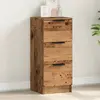 vidaXL Vidaxl Buffet Vieux Bois 30x30x70 Cm Bois D'ingénierie