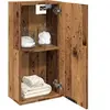vidaXL Armoire de salle de bain murale vieux bois 32x20x67 cm