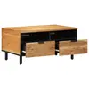 vidaXL Table Basse Vidaxl 80x54x40 Cm En Bois Massif D'acacia