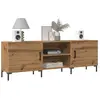 vidaXL Meuble TV chêne artisanal 150x30x50 cm bois d'ingénierie 857329