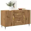 Vidaxl - Buffet chêne artisanal 100x36x60 cm bois d'ingénierie