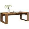 vidaXL Vidaxl Table Basse Vieux Bois 102x50x35 Cm Bois D'ingénierie
