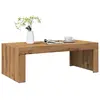 Vidaxl table basse chêne artisanal 102x50x35 cm bois d'ingénierie