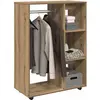 Vidaxl garde-robe chêne artisanal 80x40x110 cm bois d'ingénierie