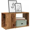 vidaXL Vidaxl Meuble Tv Vieux Bois 60x24x32cm Bois D'ingénierie