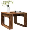 vidaXL Vidaxl Table D'appoint Vieux Bois 50x50x35 Cm Bois D'ingénierie