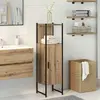 vidaXL Armoire de salle de bain chêne artisanal 33x33x120,5 cm