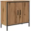 vidaXL Armoire lavabo chêne artisanal 60x30x60 cm bois d'ingénierie