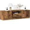 vidaXL Vidaxl Meuble Tv Vieux Bois 140x35x40 Cm Bois D'ingénierie