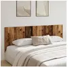 vidaXL Tête de lit murale vieux bois 240x1,5x80 cm bois d'ingénierie