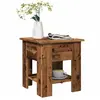 vidaXL Vidaxl Table Basse Vieux Bois 40x40x42 Cm Bois D'ingénierie
