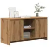 Vidaxl - Meuble tv chêne artisanal 102x37,5x52,5 cm bois d'ingénierie