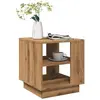Vidaxl - Table basse chêne artisanal 40x40x43 cm bois d'ingénierie