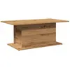 Table Basse Chêne Artisanal 102x55,5x40 Cm Bois D'Ingénierie - Vidaxl