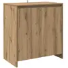 vidaXL Buffet chêne artisanal 70x41x75 cm bois d'ingénierie