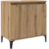 vidaXL Armoire d'évier chêne artisanal 58x33x60 cm bois d'ingénierie