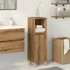 Vidaxl - Armoire de salle de bain chêne artisanal 30x30x100 cm