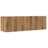 vidaXL Meubles TV muraux 2 pcs chêne artisanal 100x30x30 cm