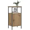Vidaxl - Tables de chevet 2 pcs chêne artisanal bois d'ingénierie