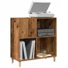 Vidaxl - Armoire à disques vieux bois 84,5x38x89 cm bois d'ingénierie