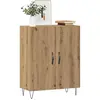 Buffet chêne artisanal 69,5x34x90 cm bois d'ingénierie vidaXL