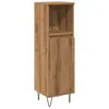 vidaXL Armoire de salle de bain chêne artisanal 30x30x100 cm