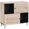 vidaXL Buffet Blanc 33,5 x 80 x 75 cm