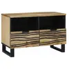 vidaXL Meuble TV  70x33.5x46 cm Bois massif de manguier