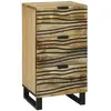 Vidaxl buffet marron 40 x 33 x 75 cm bois de manguier massif