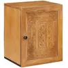 vidaXL Cabinet de salle de bain Marron clair 38 x 33.5 x 160 cm