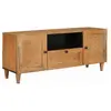 vidaXL Meuble TV Marron clair 105 x 33 x 46 cm bois de manguier massif