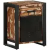 Table De Chevet Multicolore 40x30x50 Cm Bois De Récupération - Vidaxl