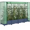 vidaXL Jardinière surélevée avec housse aspect rotin 160x40x123 cm