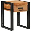 vidaXL Table D'appoint Vidaxl 40x40x50 Cm En Bois D'acacia