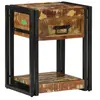 vidaXL 2 Armoires De Chevet Vidaxl 40x35x50 Cm En Bois Massif Récupéré