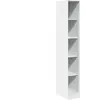 vidaXL Garde-robe Blanc 30x50x200 cm Bois d'ingénierie