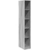 vidaXL Garde-robe sonoma gris 30x50x200 cm bois d'ingénierie