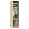 vidaXL Garde-robe Chêne sonoma 50x50x200 cm Bois d'ingénierie
