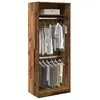 vidaXL Garde-robe vieux bois 80x50x200 cm bois d'ingénierie