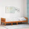 vidaXL Lit pour enfants sans matelas cire marron 90x190 cm pin massif