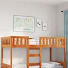 vidaXL Lit pour enfants sans matelas cire marron 90x190 cm pin massif