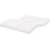 Vidaxl - Matelas en mousse blanc 200x220 cm 7 zones dureté 20 ild n/a