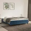 vidaXL Matelas de lit à ressorts ensachés 160x210x20 cm velours