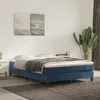 vidaXL Matelas de lit à ressorts ensachés 140x210x20 cm velours