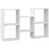 Vidaxl - tagère murale blanc 96x18x60 cm bois d'ingénierie White