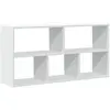 Vidaxl - tagère murale blanc 100x25x50 cm bois d'ingénierie White