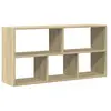 vidaXL Étagère murale chêne sonoma 100x25x50 cm bois d'ingénierie
