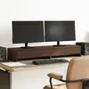 vidaXL Support de moniteur avec tiroirs chêne marron bois d'ingénierie