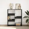 vidaXL Vidaxl Bibliothèque/Séparateur De Pièce Noir 100x33x115 Cm