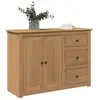 vidaXL Buffet avec tiroirs Panama 112x40x80 cm bois massif de pin